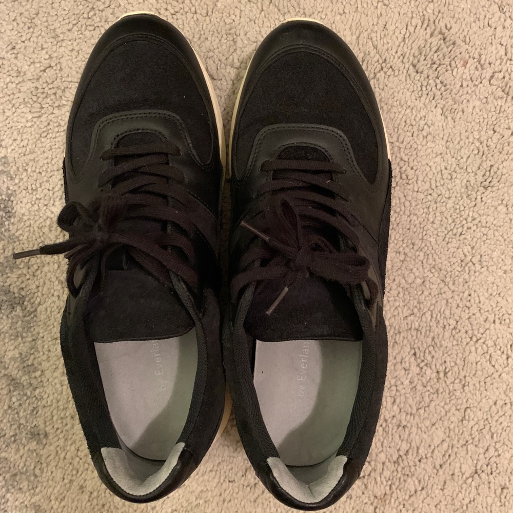 Everlane men’s sneaker - The Trainer Black 9